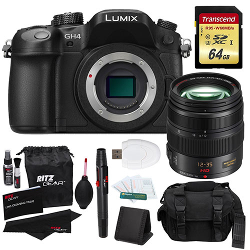 Panasonic LUMIX DMC-GH4K Pro Photo Performance Camera Body with 4K  Cinematic Video