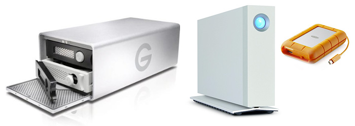 best external hard drives for film and editing on mac