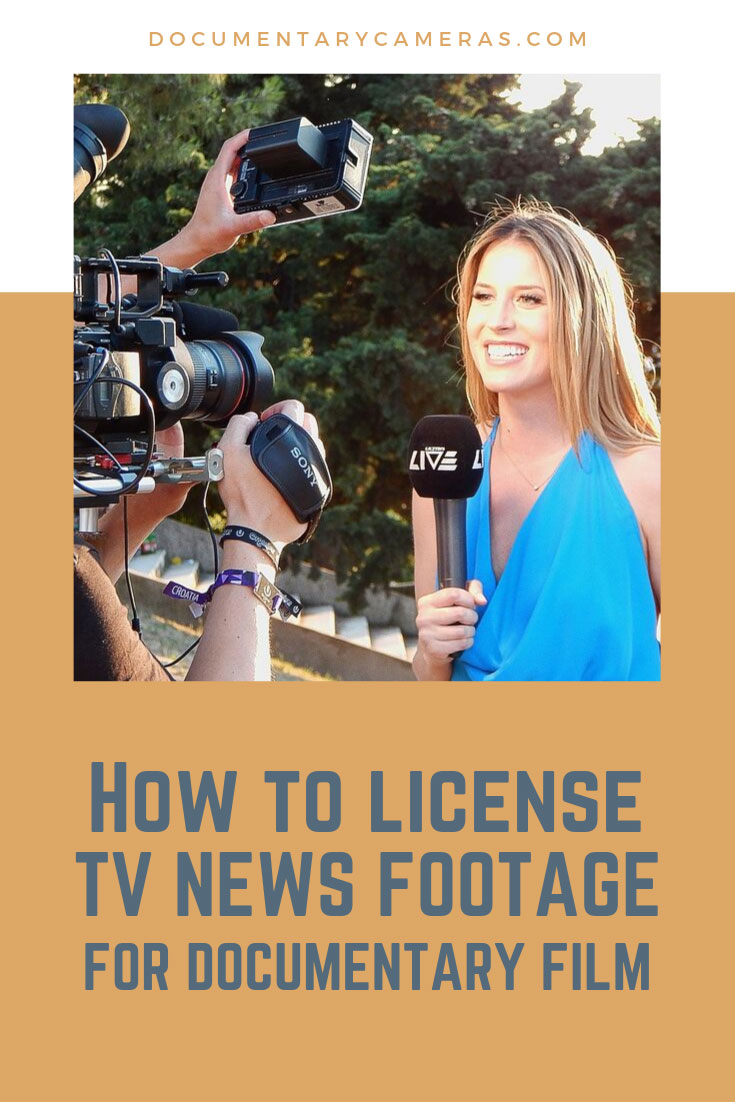 How to license TV news footage for a documentary: How much does TV news footage cost to license?