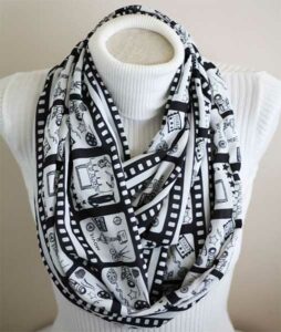 Cinema Scarf Mother's Day Movie Gift