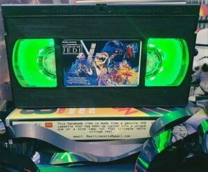 Retro VHS Tape Lamp Father's Day Movie Gift